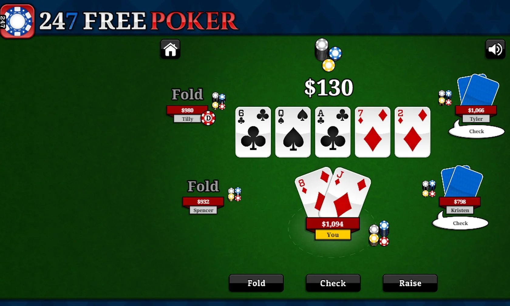 Poker now