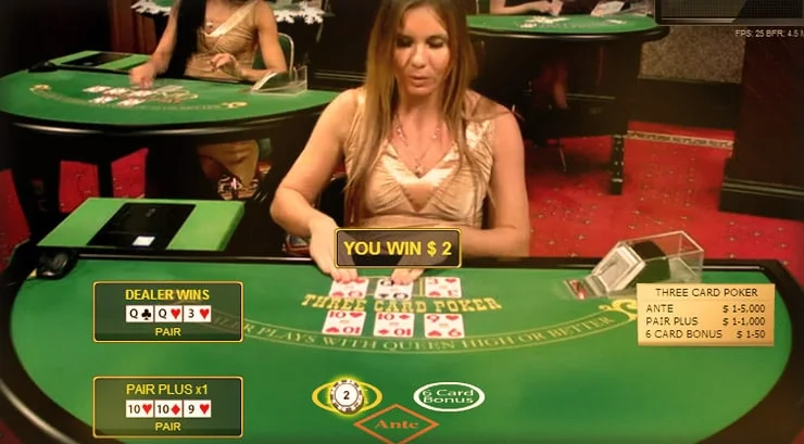 Winning hands in poker in order